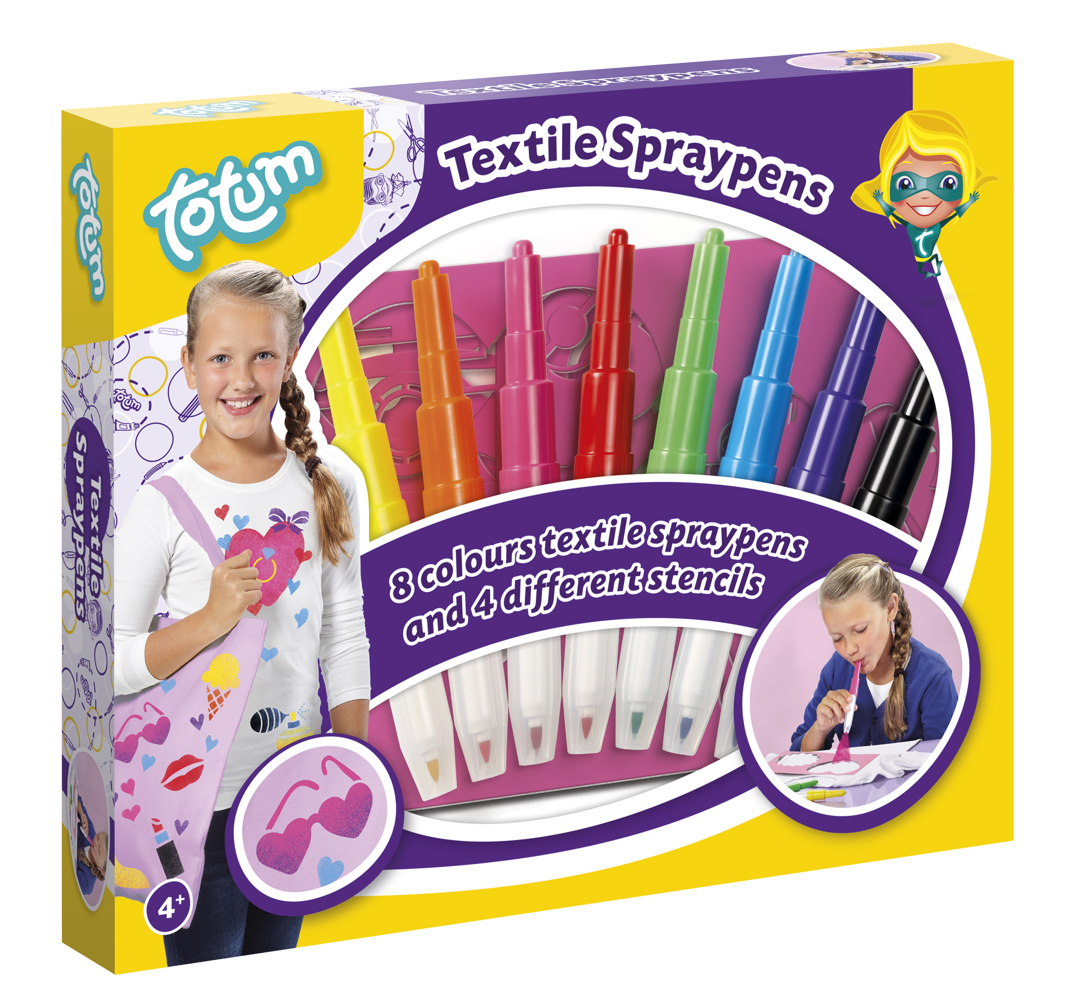 TEXTILE SPRAYPENS