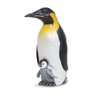 EMPEROR PENGUIN WITH BABY