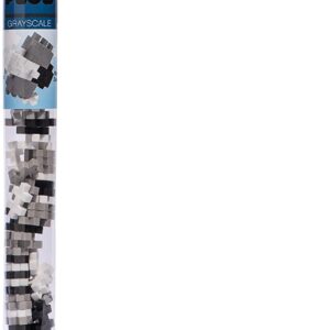 PLUS PLUS GREY SCALE 100 PCS TUBE