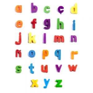 LETRAS MAGN. MINUSCULAS 76 PCS