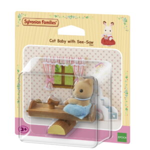 Cat Baby with See-Saw