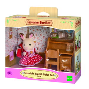 Chocolate Rabbit Sister Set (Desk)