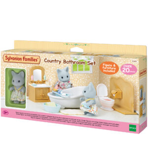 Country Bathroom Set (with Cat Sister)