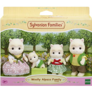 Woolly Alpaca family