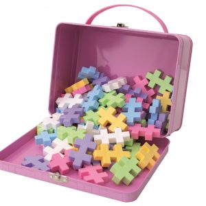 PLUS PLUS SUITCASE PASTEL METAL