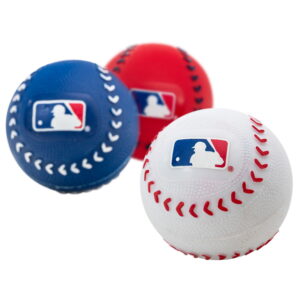 MLB 80MM PVC BASEBALL 3PK