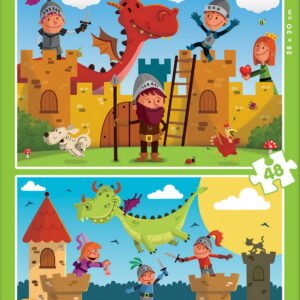 2X48 DRAGONS AND KNIGHTS