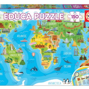 150 MONUMENTS WORLD MAP