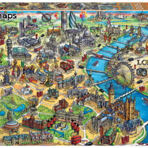 500 LONDON MAP