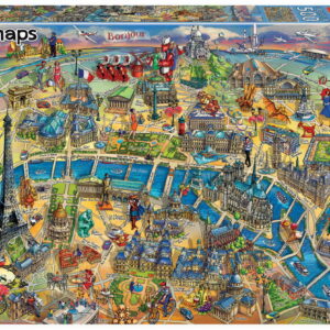 500 PARIS MAP