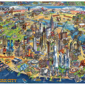 500 NEW YORK CITY MAP