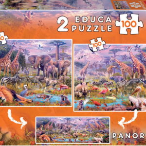 2X100 WILD ANIMALS