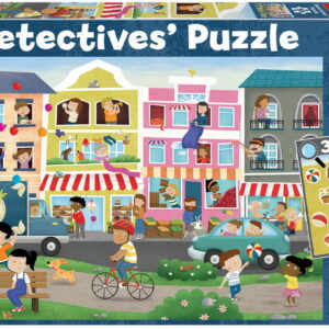 50pc DETECTIVES' PUZZLE BUSY TOWN