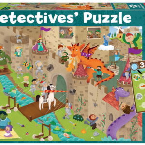 50pc DETECTIVES' PUZZLE CASTLE