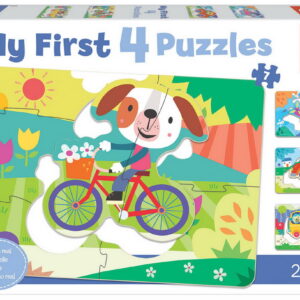 4 puzzles MY VEHICLES PUZZLES