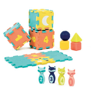COFFRET D'ACTIVITE Tapis,quille et Formes
