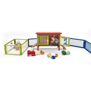 Rabbit and guinea pig hutch