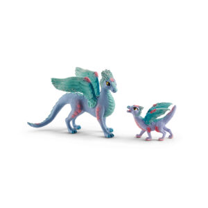 Flower dragon and baby