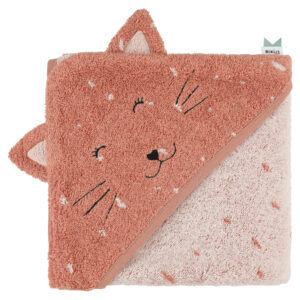 HOODED TOWEL | 75X75CM - MRS. CAT