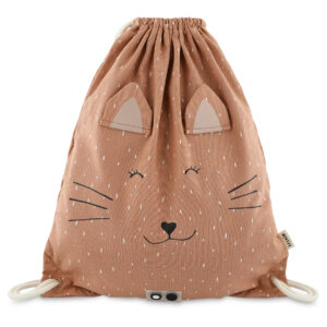 | DRAWSTRING BAG - MRS. CAT