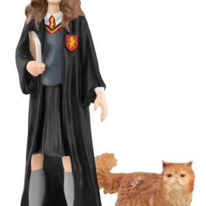 Hermione and Crookshan